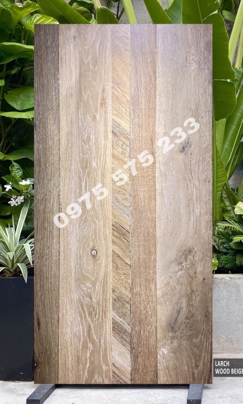 Gạch khổ to vân giả gỗ mờ 80x160 nhập khẩu vân giả gỗ tự nhiên 3919