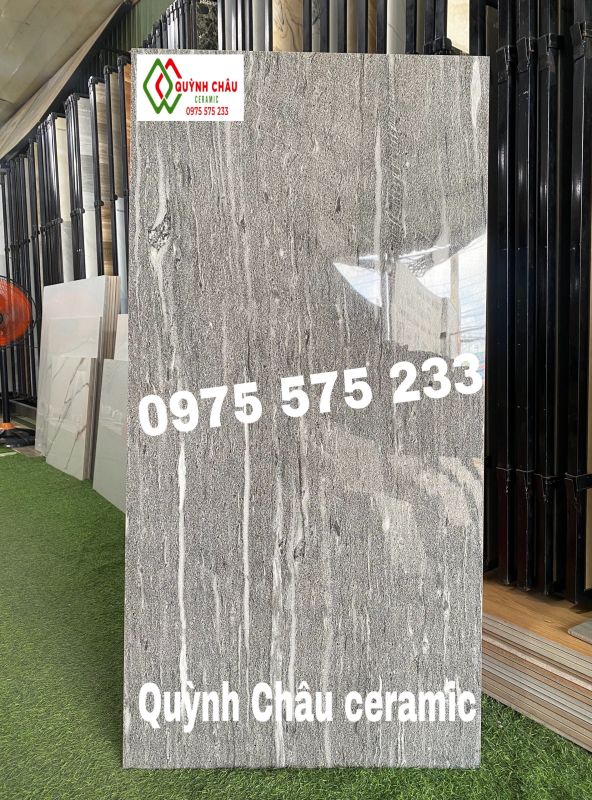 Gạch ốp lát cao cấp 60x120 vân đá xám đẹp sang trọng mới nhất