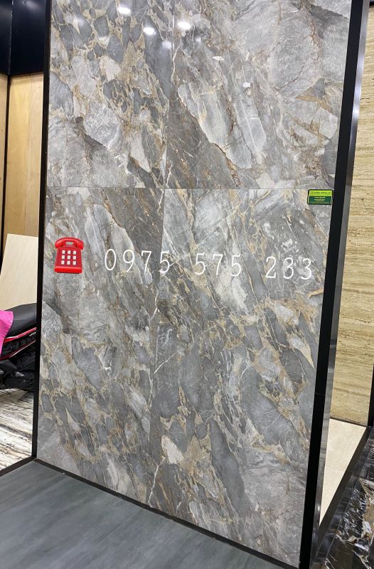 Gạch xám vân đá 80x160 cao cấp tại kiên giang gạch bóng kiếng đẹp ốp lát nhà biệt thự 3416