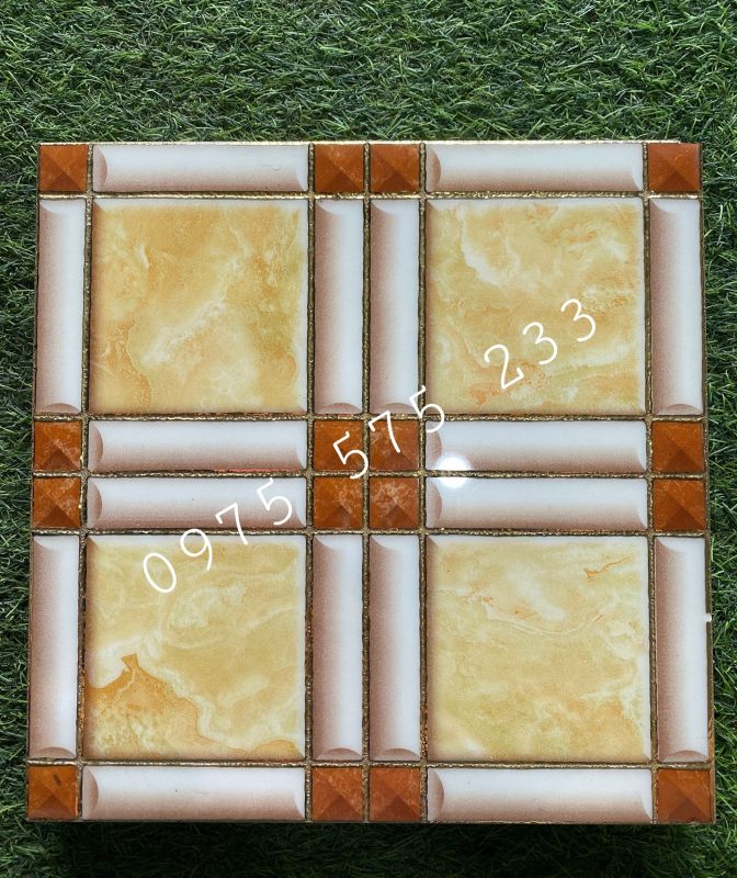 Gạch nhũ vàng ô vuông 30x30 trang trí đẹp
