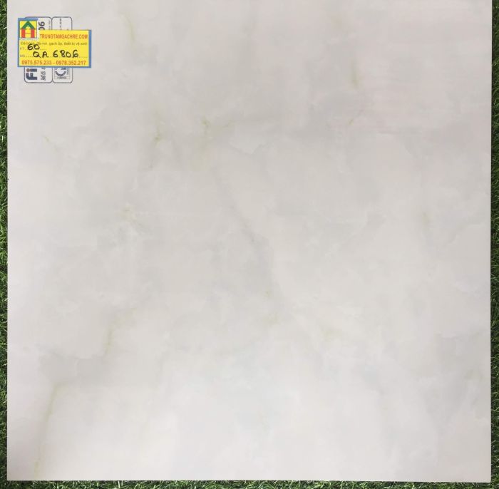 Gạch lát nền 60x60 FICO bóng kiếng toàn phần QA6806 2861