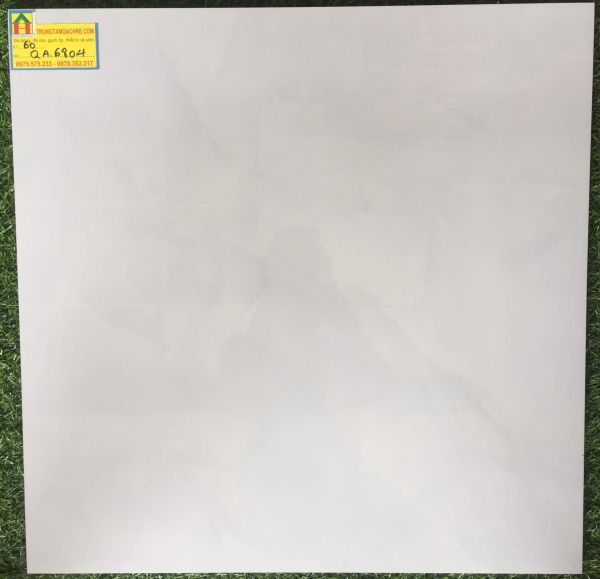 Gạch lát nền 60x60 FICO vân xanh nhẹ đẹp QA6804 2863