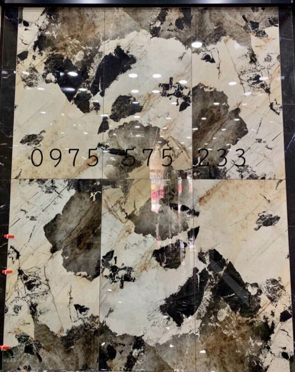 Gạch ốp lát biệt thự 80x160 vân đá bóng kiếng đẹp tại trung tân thành phố phú quốc 3423