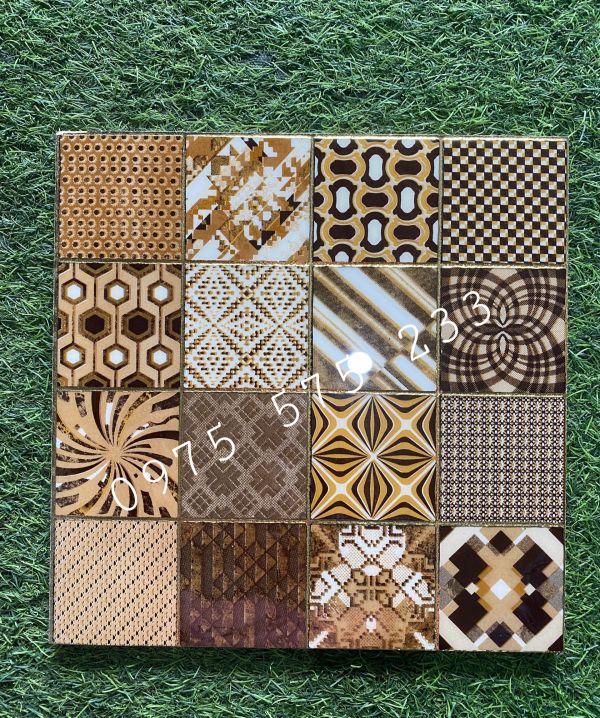 Gạch trang trí nhũ vàng 30x30 nhiều mẫu đẹp