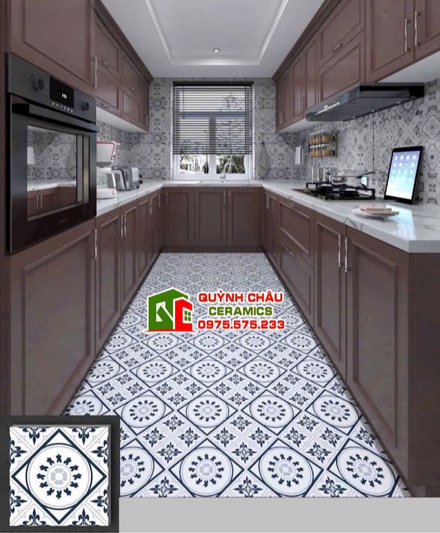 Gạch bông men 30x30 giá rẻ