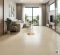 Gạch lát nền 80x80 Việt Ý đá mờ màu vàng kem