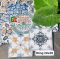 Gạch bông 20x20 mix hoa văn lộn xộn