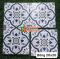 Gạch bông hoa văn rối xanh dương 20x20 cm