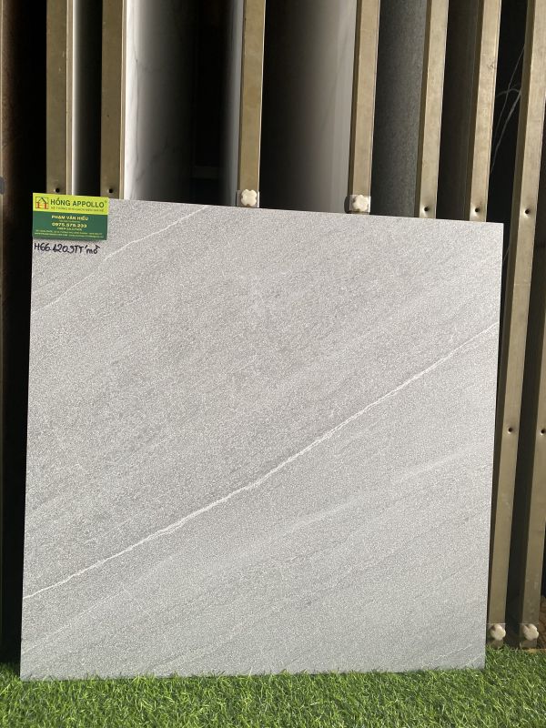 Gạch 60x60 cm đá mờ xám ấn độ lát nền 3798