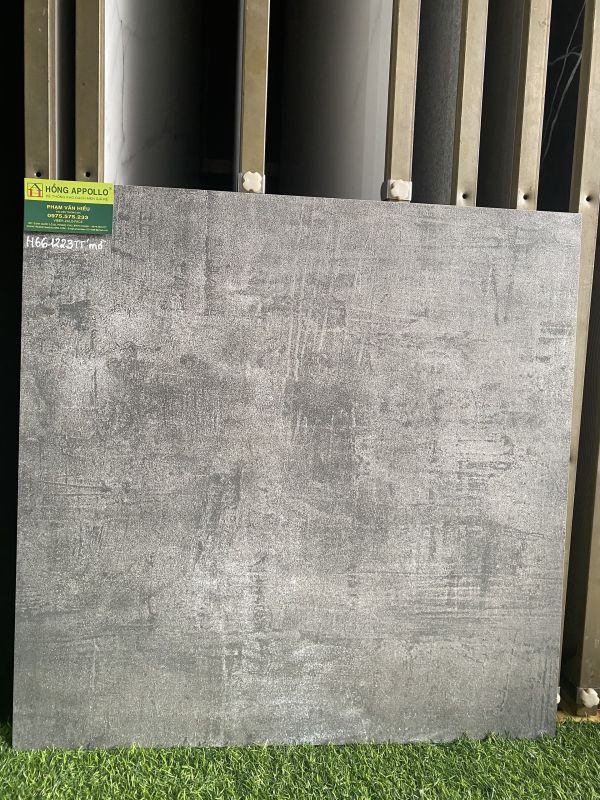 Gạch ốp lát 60x60 mờ xám xi măng đậm ấn độ 3799