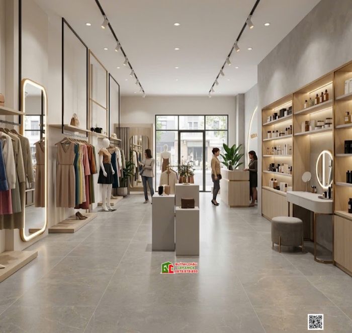 Gạch lát nền Viglacera vân đá mờ xi măng 80x80cm