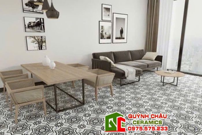 Gạch bông 20x20 hoa văn đẹp mê ly