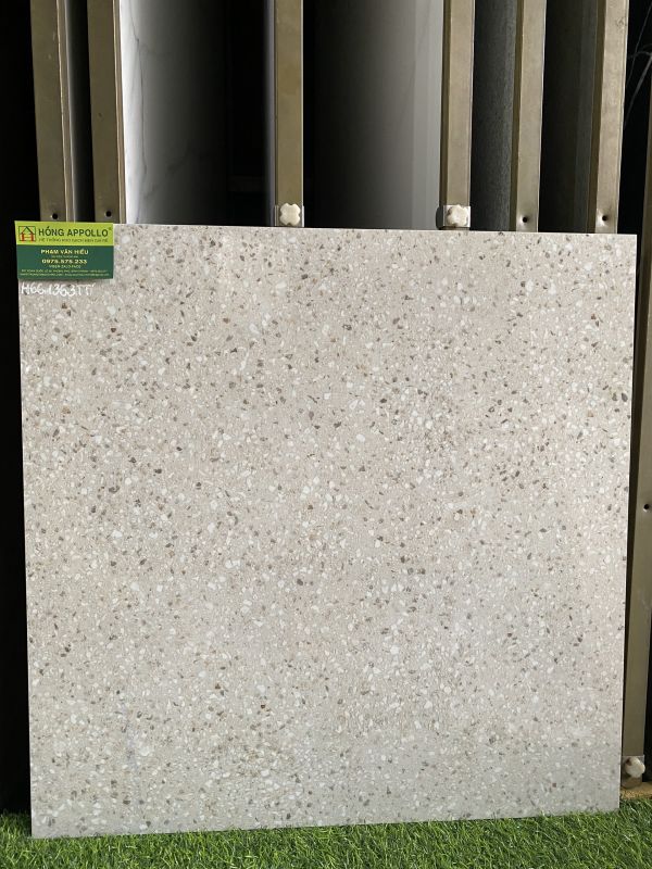 Gạch lát nền đá mài 60x60 terrazzo bóng kiếng ấn độ giá rẻ 3804