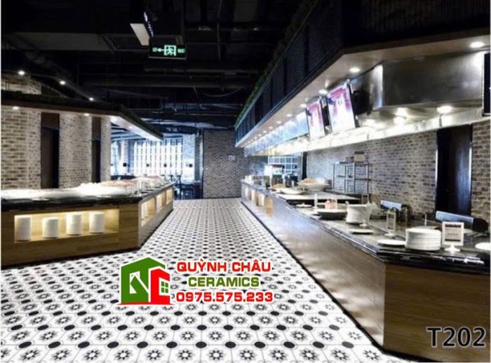 Gạch bông họa tiết nhiều ấn tượng 20x20 cm