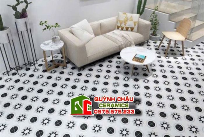 Gạch bông họa tiết nhiều ấn tượng 20x20 cm