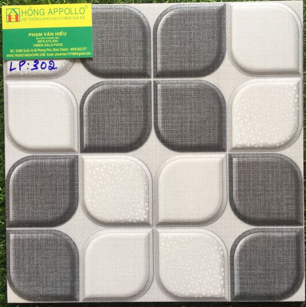 Gạch lát nền wc 30x30 Decera không trơn LP302-1