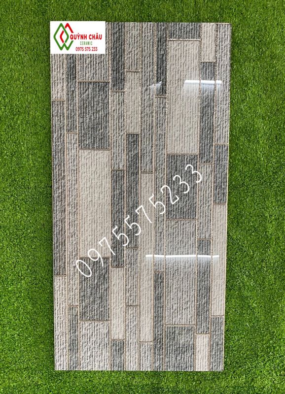 Gạch 30x60 ốp tường nhũ chỉ bạc trang trí ts