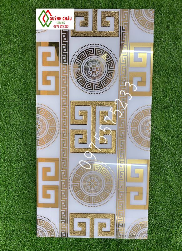 Gạch ốp tường 30x60 nhũ vàng ánh kim đẹp ts