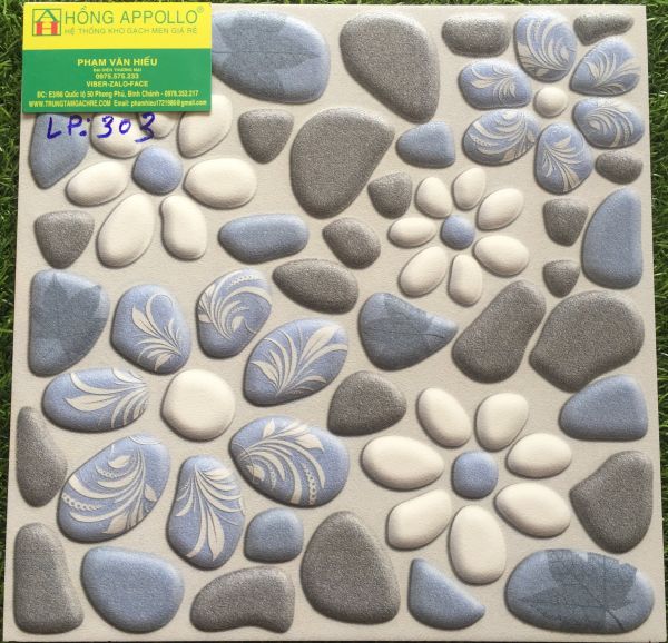 Gạch lát nền wc toilet 30x30 Decera không trơn LP303