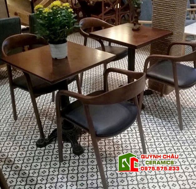 Gạch bông 20x20 lát nền hoa văn sắc xảo