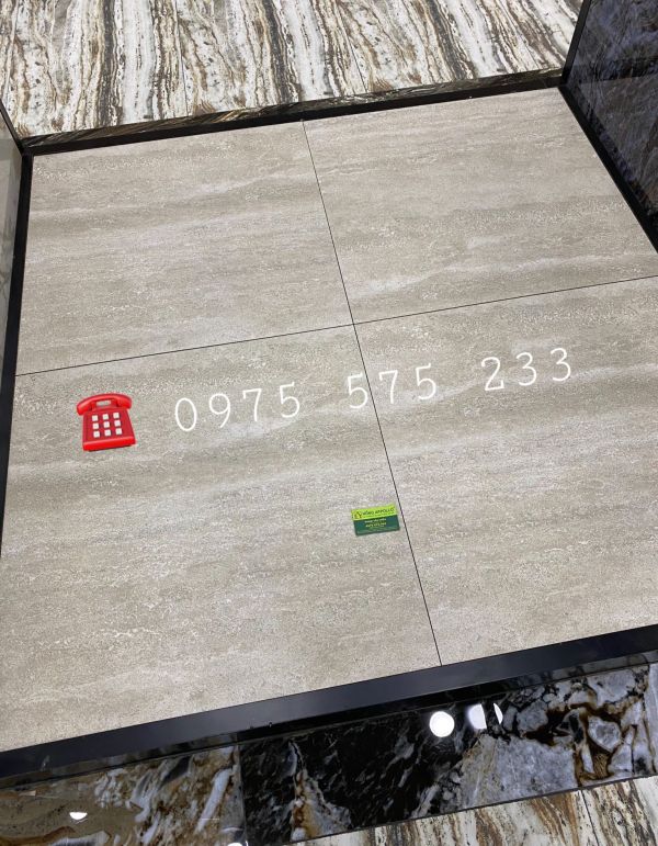 Gạch lát nền 80x80 vân giả màu xi măng nhạt đẹp 3698