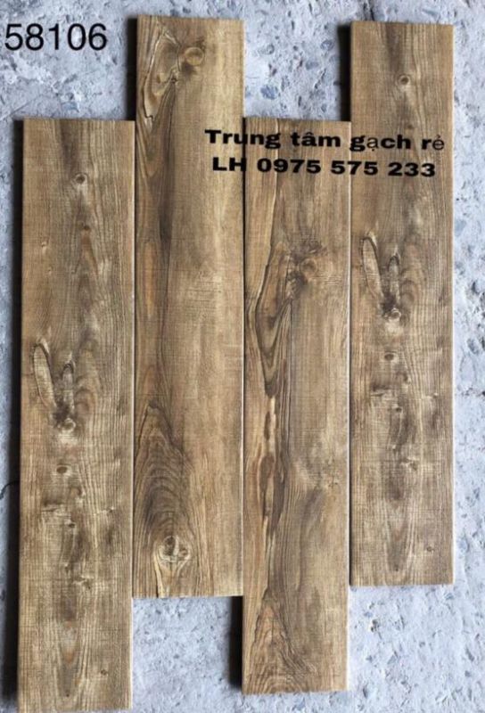 Gạch giả gỗ 15x80 cao cấp 58106HV