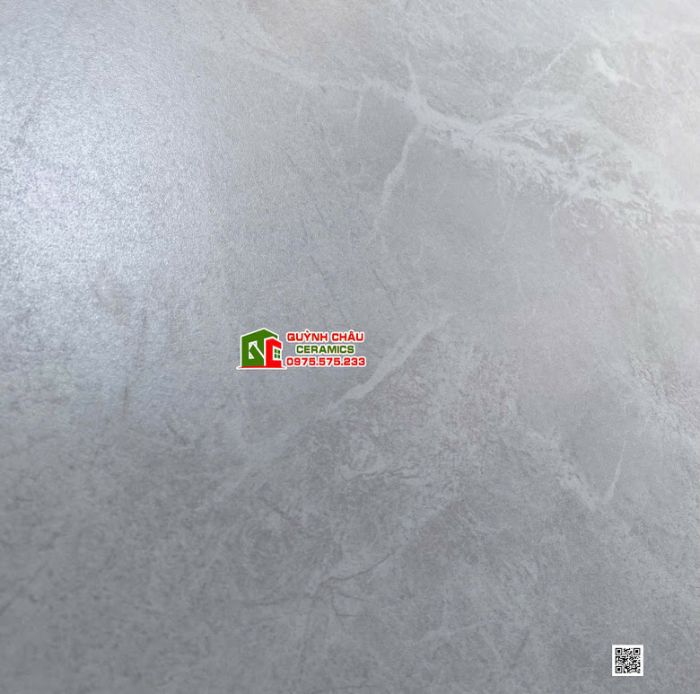Gạch lát nền 80x80 bề mặt mờ vân đá Marble màu xám sáng