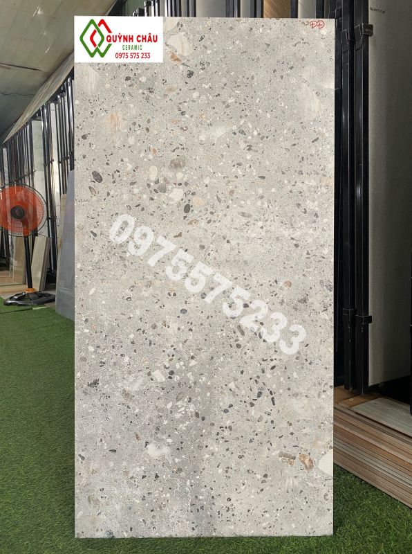 Gạch 60x120 terrazzo giả đá mài ốp lát nội ngoại thất đẹp