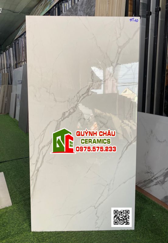 Gạch ốp lát 60x120 trắng vân khói chất lượng siêu bền đẹp