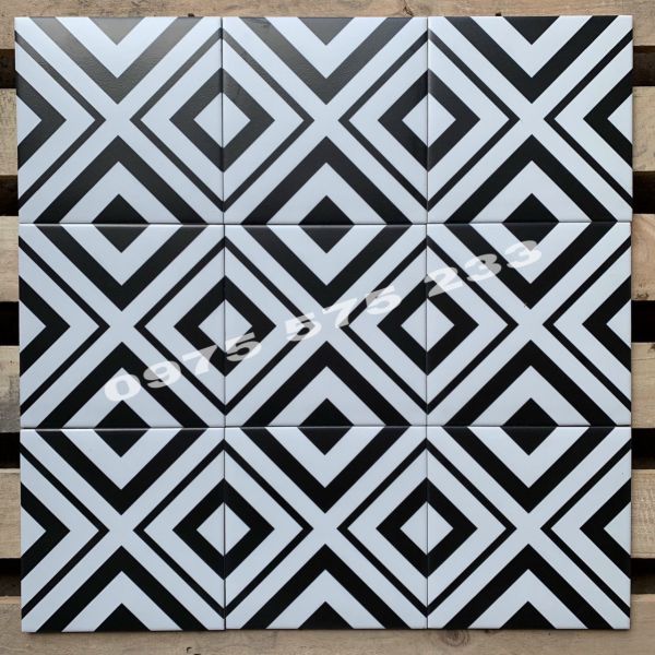 Gạch bông 20x20 lát nền hoa văn đẹp mới