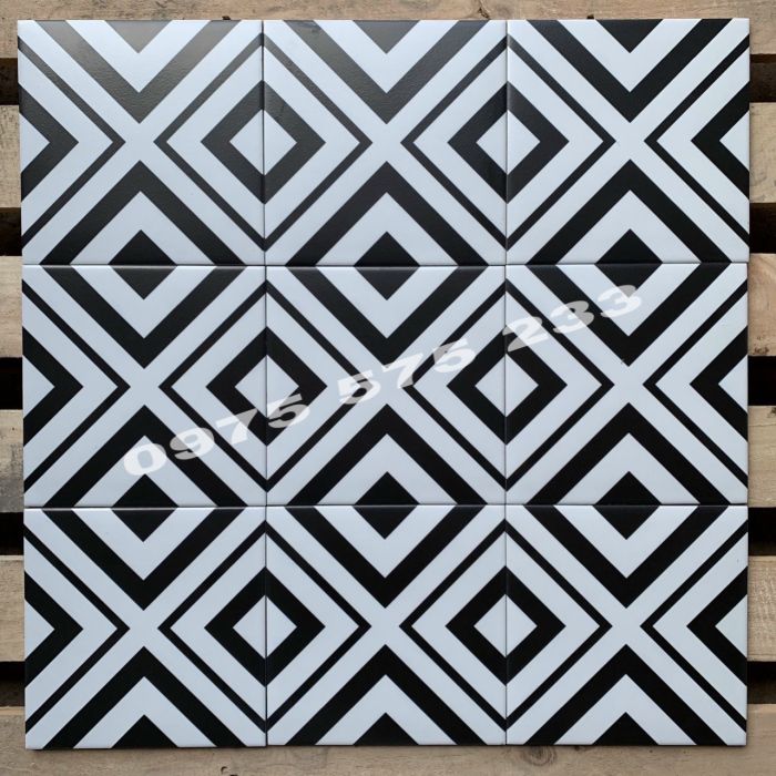 Gạch bông 20x20 lát nền hoa văn đẹp mới