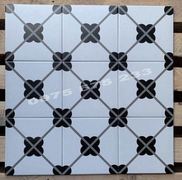 Gạch bông 20x20 lát nền mẫu mới đẹp sang trọng