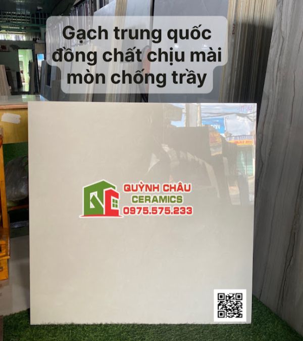 Gạch lát nền 80x80 trung quốc bóng chống xước đá đồng chất chịu mài mòn 5183