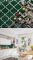 Gạch mosaic trang trí hình lồng đèn màu xanh lá Gạch mosaic trang trí hình lồng đèn màu xanh lá