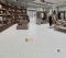 Gạch kis vân đá terrazzo 60x120 mờ xám nhạt