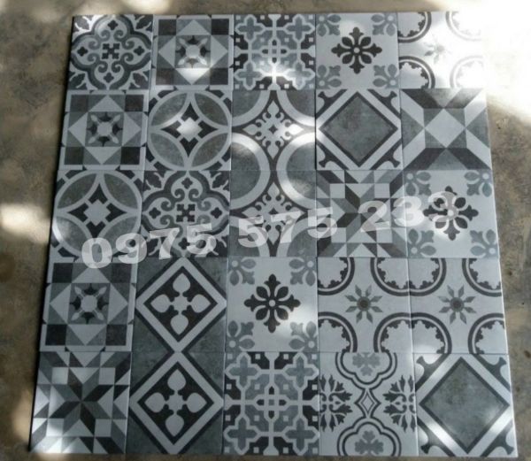 Gạch bông lát nền phòng khách 20x20 đẹp