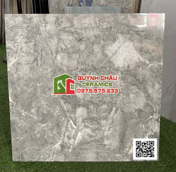 Đá bóng kiếng màu xám 60x60 thạch bàn bền đẹp 4798