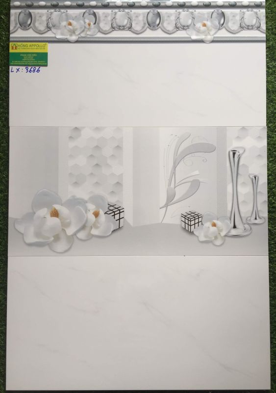 Gạch ốp tường phòng khách 30x60 hoàng gia LX3686 - Gạch 30x60 royal ốp tường phòng khách LX3686 2813