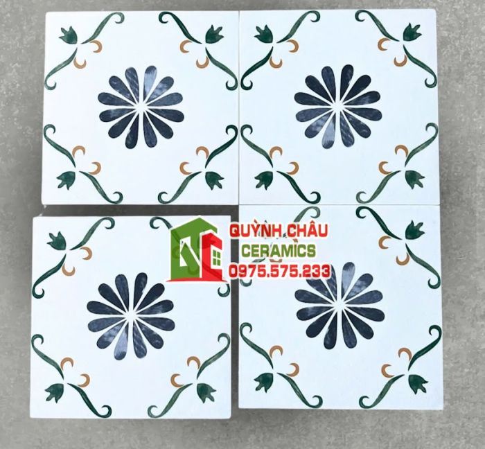 Gạch bông 30x30 hoa văn độc đáo