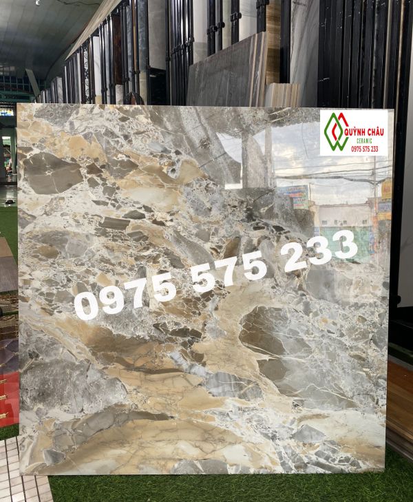 Gạch lát nền 80x80 ấn độ vân đá face ngẫu nhiên đẹp 4409