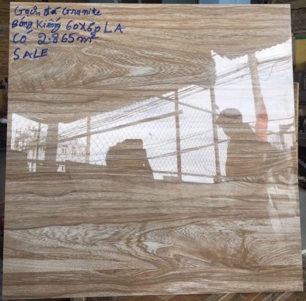 Gạch bóng kính vân gỗ 60x60 Á Mỹ giá rẻ