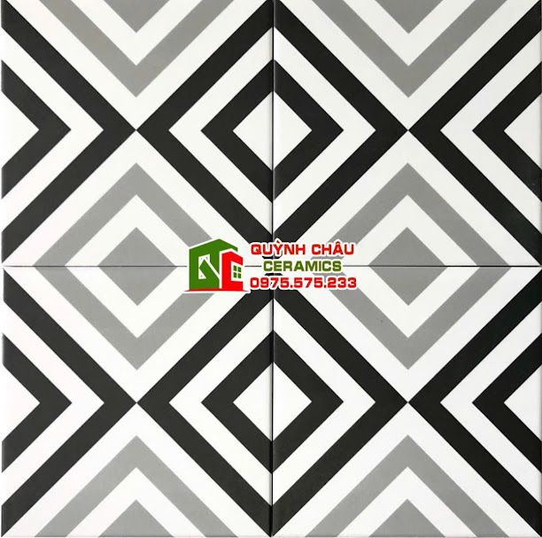 Gạch bông hoa văn 20x20 cao cấp giá tốt