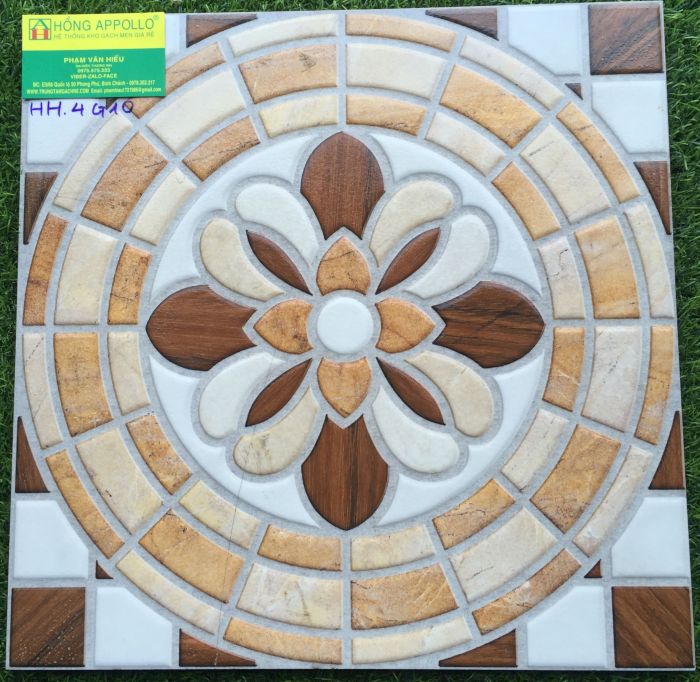 Gạch 40x40 sân vườn giá rẻ HH,4G10