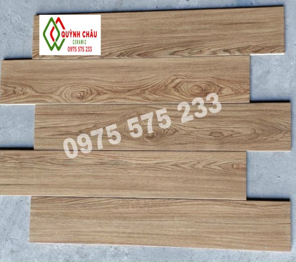 Gạch giả gỗ 15x80 lát nền vân gỗ đẹp