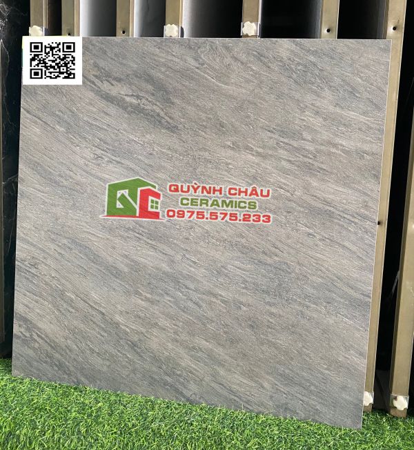 Gạch lát nền kis 60x60 mờ màu tối giả cổ