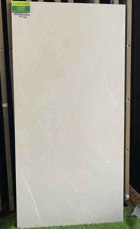 Gạch ốp lát 600x1200 đá mờ vân trắng ấn độ sang trọng chống bám bẩn