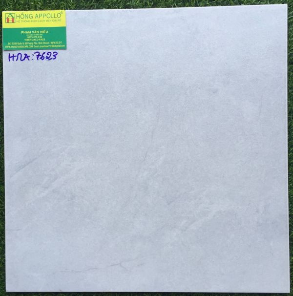 Gạch lát nền 40x40 prime mờ vân xám HRa 7263