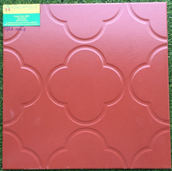 Gạch gốm đỏ prime 40x40 đẹp Hra10108