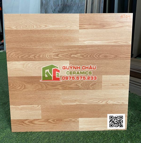 Gạch viglacera giả vân gỗ 60x60 mờ mịn chống trơn