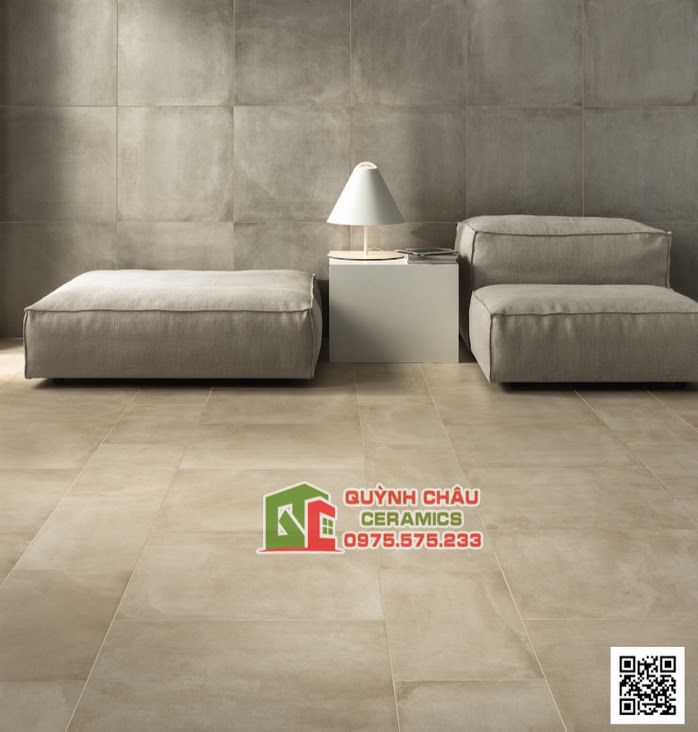 Gạch Italia 60x60 mờ màu xi măng đất nung cao cấp